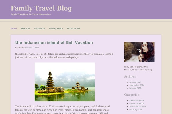 familyfriendlytravelblog.com site used Enormous
