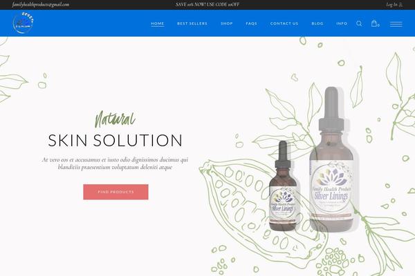 Biagiotti theme site design template sample