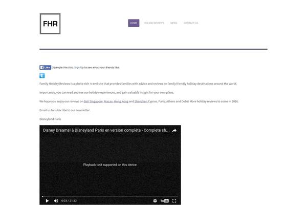 Headway theme site design template sample