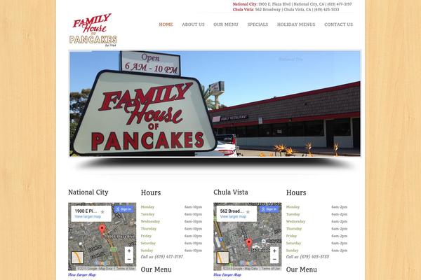 Dish theme site design template sample