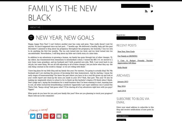 Simplenotes theme site design template sample