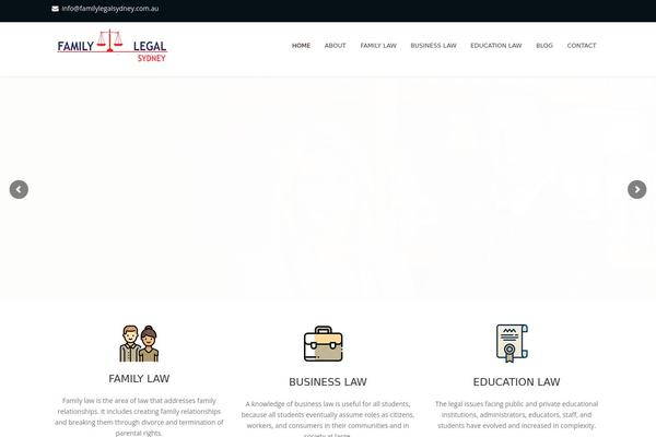 Site using Testimonial Slider plugin