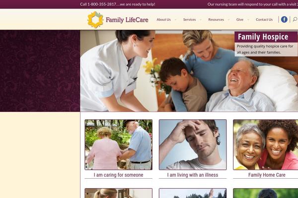 Feather theme site design template sample