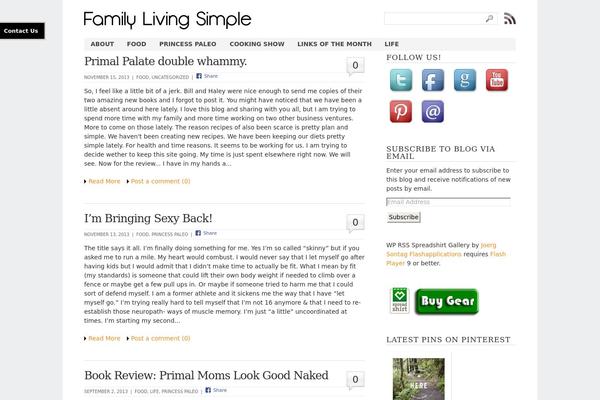 BigFeature theme site design template sample