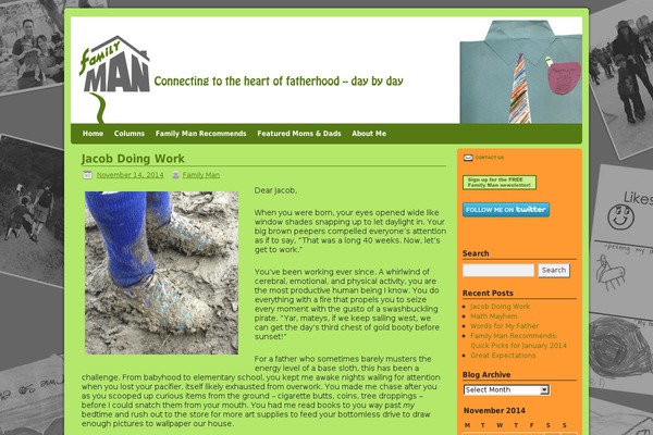 Weaver theme site design template sample