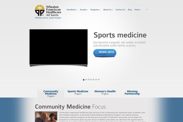 Nova theme site design template sample