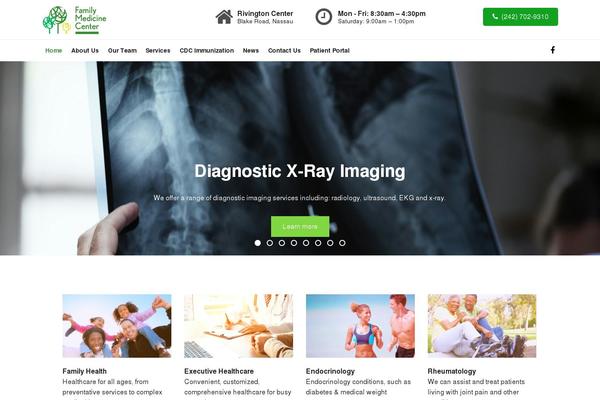 Awake theme site design template sample