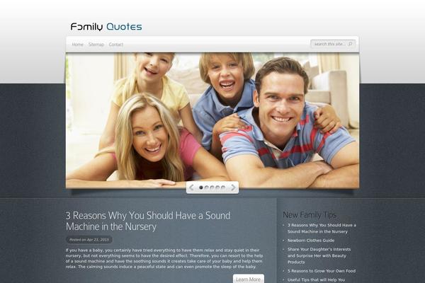 Deepfocus theme site design template sample
