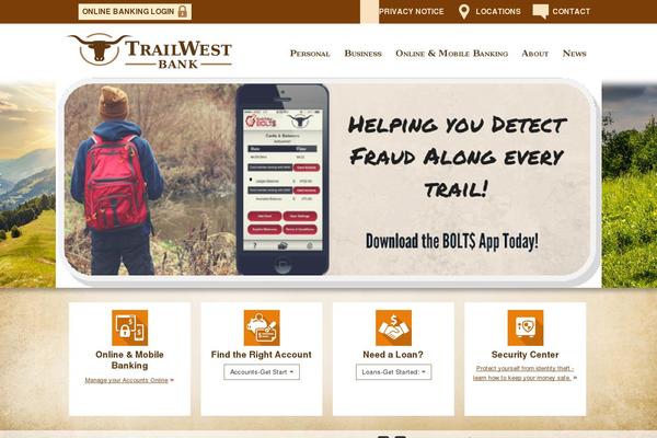 familyofbanks.com site used Trailwest