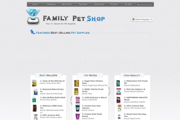 Template2 theme site design template sample