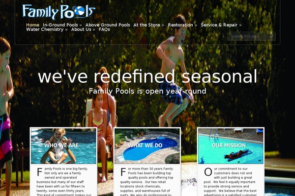 InStyle theme site design template sample