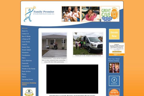 FamilyPromise theme websites examples