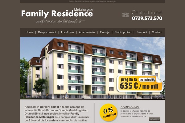 Family theme site design template sample