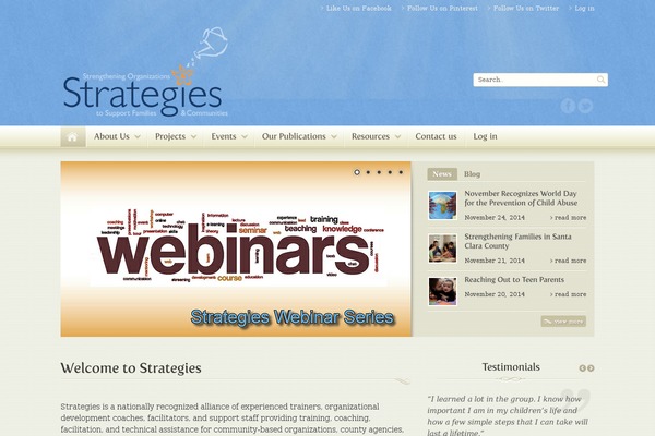 Accende theme site design template sample