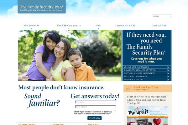 Site using Cool Timeline plugin