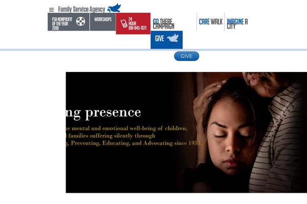Fsa theme site design template sample