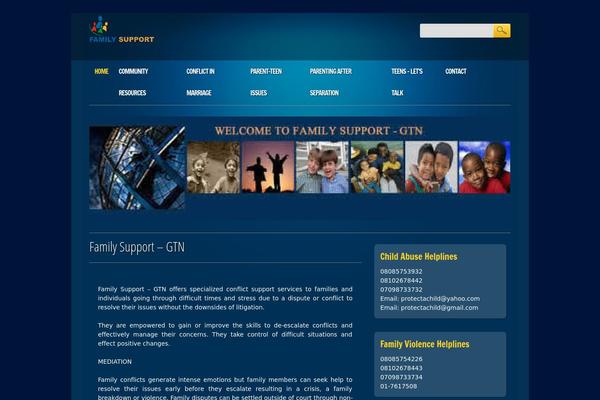 Online Marketer theme site design template sample