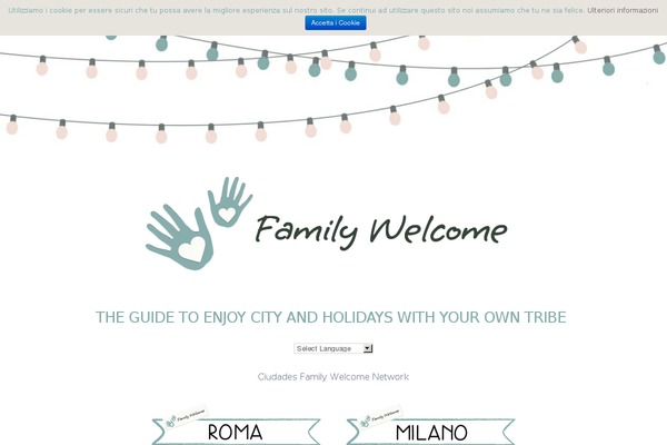 familywelcome.org site used Welcome
