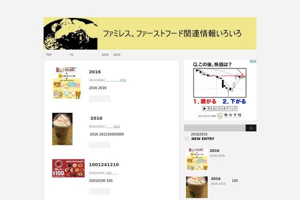 Albatros theme site design template sample