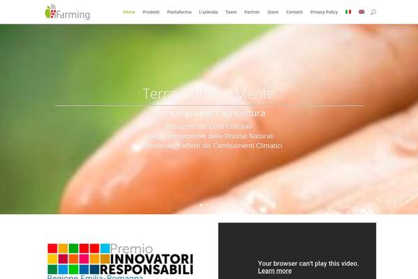 Punto theme site design template sample