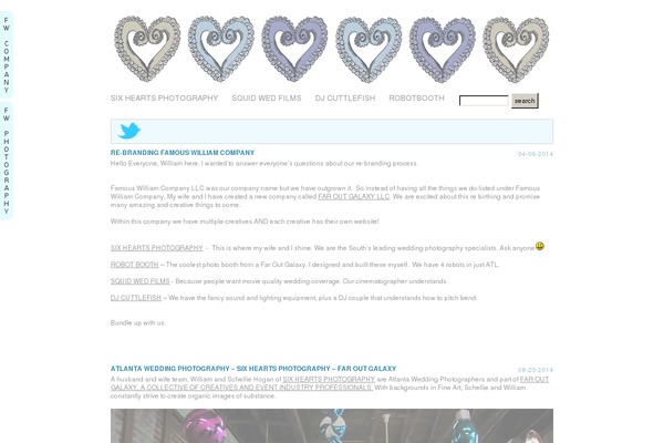 Prophoto4 theme site design template sample
