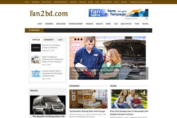 fan2bd.com site used Backstreet
