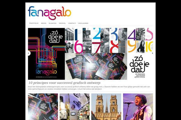 Organic_portfolio_white theme site design template sample