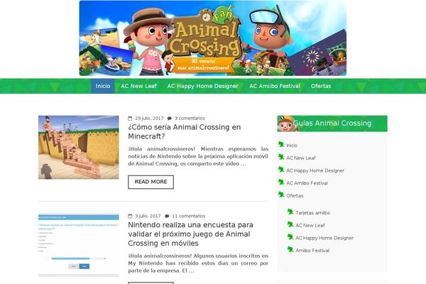 Spike theme site design template sample