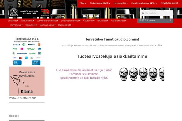 Site using Storefront Footer Bar plugin