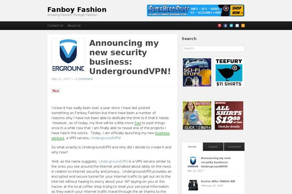 Site using Pinterest "Pin It" Button plugin