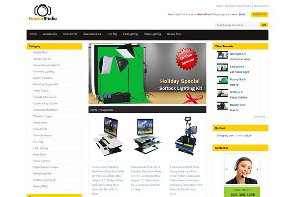 fancierstudio.com site used Fancy