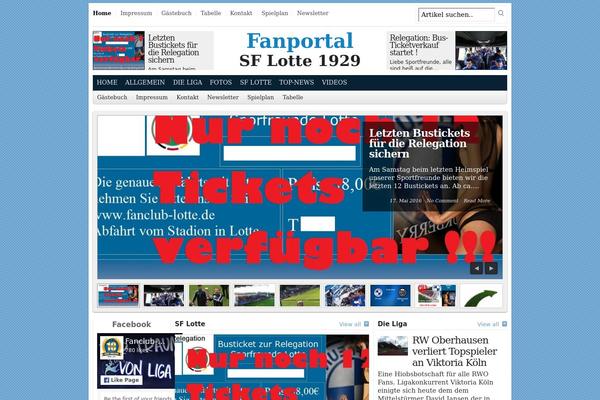 City Desk theme site design template sample