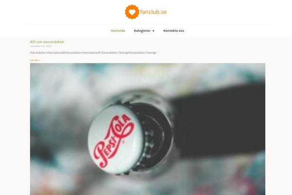 Abel theme site design template sample