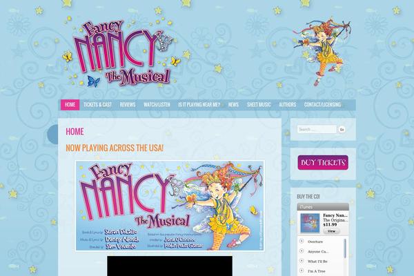 Something Fishy theme site design template sample