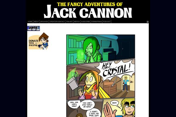 Comicpress-gn theme site design template sample