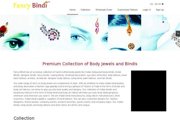 FreeStore theme site design template sample