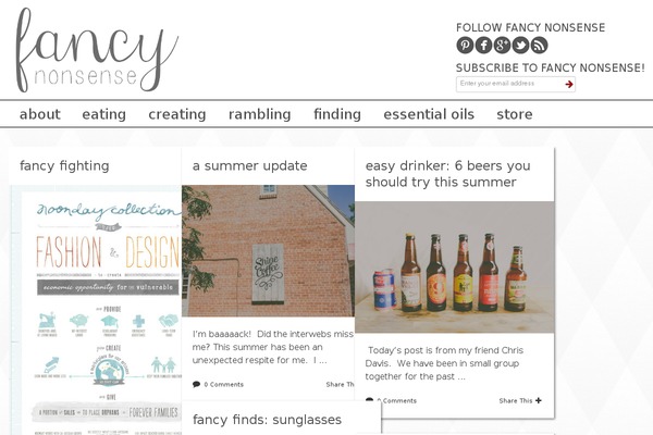 Pravda theme site design template sample