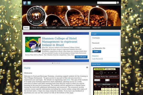 Elisium theme site design template sample