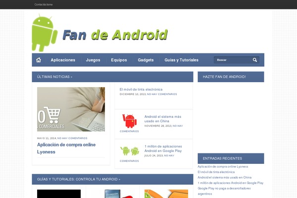 fandeandroid.com site used Myjournal