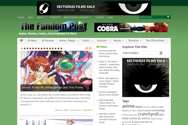 Site using Wp-post-author plugin