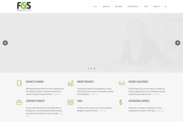 Ammo theme site design template sample