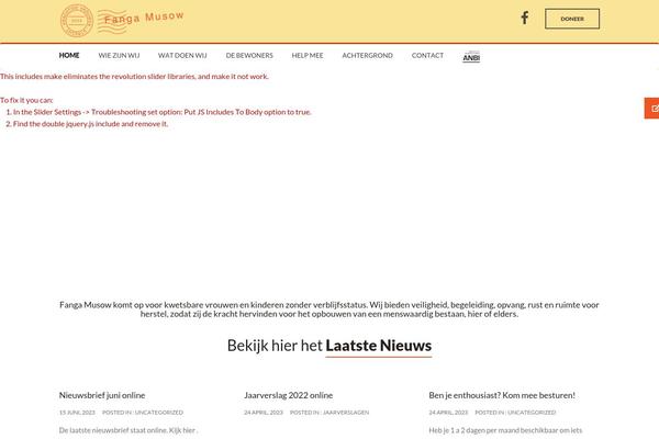 Charity theme site design template sample