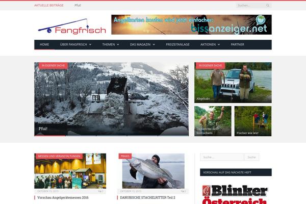 SmartMag theme site design template sample
