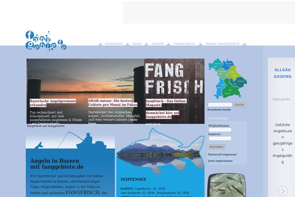 fanggebiete.de site used Sitepress