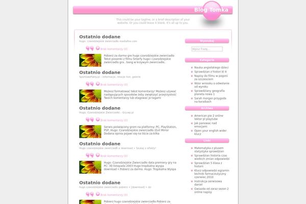 Photo Nexus theme site design template sample