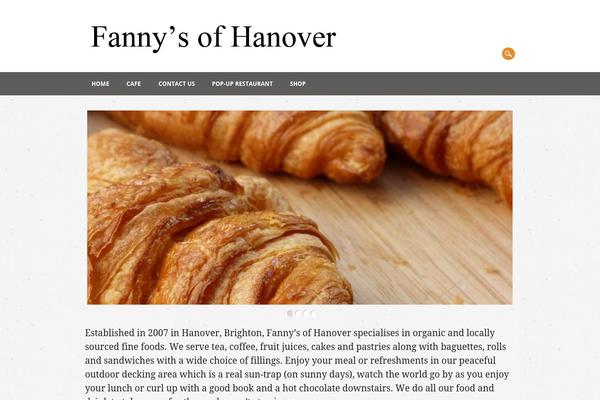 Mono theme site design template sample