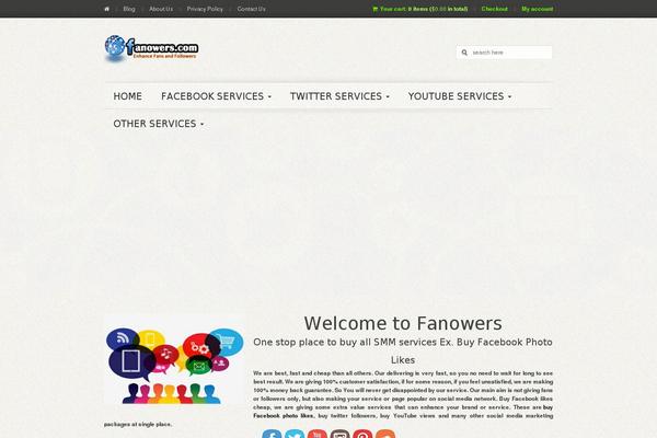Callisto theme site design template sample