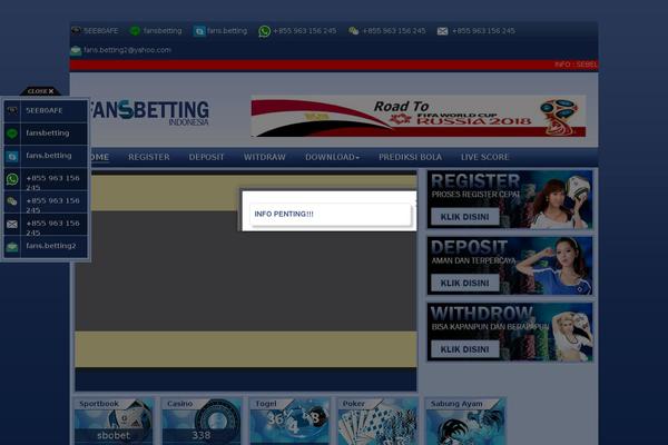 fansbetting.com site used Okta_fansbetting