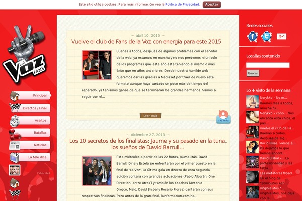 DailyJournal theme site design template sample
