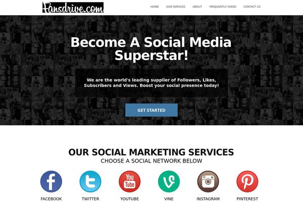 fansdrive.com site used myHosting